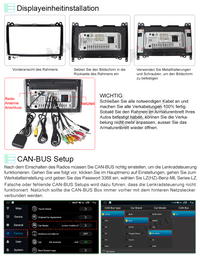 2+32GB 9‘’ Carplay Android 12 Radio Navi GPS für Mercedes BENZ A/B Vito Viano Sprinter W639 W245