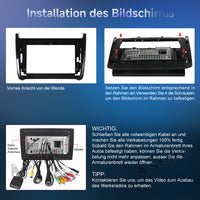 9 Zoll 2+64GB Android 14 Autoradio für VW Polo V 6C 2008-2017 mit 1280HD IPS Touchscreen kabelloses CarPlay Android Auto GPS-Navigation Bluetooth 5.0 Wi-Fi DSP USB Rückfahrkamera