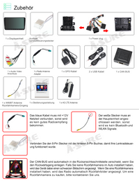 A-Sure 9" IPS Android 11 Octa Core 4+64G Autoradio für VW PASSAT CC GOLF PLUS Tiguan GPS Navi
