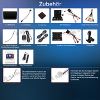 9 Zoll 4+64GB Android 14 Autoradio für VW Passat B6 B7 CC/Polo MK5 6/Golf 5 6 Plus/Tiguan/Touran/Sharan/EOS/Beetle, 8-Kern GPS-Navigation 1280HD IPS Touchscreen kabelloses CarPlay Android Auto 4G LTE Bluetooth 5.0 Wi-Fi DSP FM RDS USB