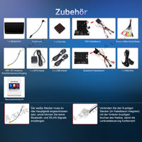 9 Zoll 2+64GB Android 14 Autoradio für VW Passat B6 B7 CC/Polo MK5 6/Golf 5 6 Plus/Tiguan/Touran/Sharan/EOS/Beetle, 1280HD IPS Touchscreen GPS-Navigation kabelloses CarPlay Android Auto Bluetooth 5.0 Wi-Fi DSP FM RDS USB