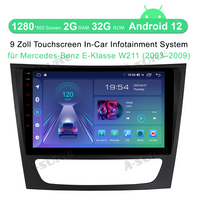 Android 12 Autoradio Navi 2+32GB Mercedes-Benz E-Klasse CLS C219 W211 C209