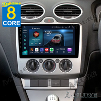 Android 13 4+64GB Für Ford Transit Focus Kuga Fusion Autoradio GPS Navi Carplay WIFI BT DSP ChatGPT