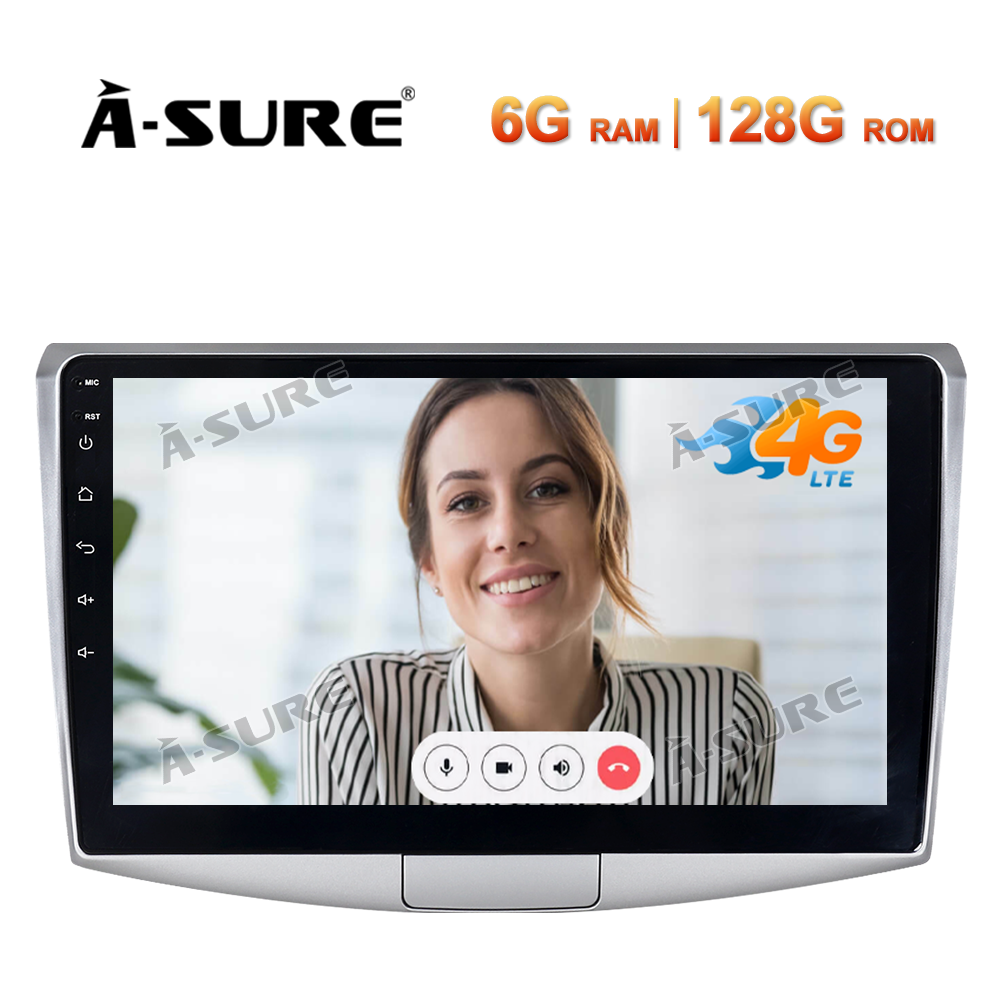 8-Kern 6+128G Android 11 Autoradio Wireless Carplay GPS Navi für VW Passat B7 CC