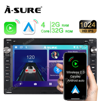 2+32GB 7" Autoradio Navi WIFI für VW Passat B5 Golf MK4 Polo MK3 MK4 Seat Skoda 