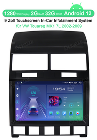 Für VW Touareg 7L6 7L7 7LA Bj. 2002-2009 Android Autoradio Navi Wireless CarPlay