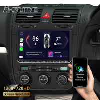 9‘’ Android 12 BT Carplay Autoradio NAVI DSP GPS für VW Golf 5 6 PLUS Touran T5 Polo Tiguan
