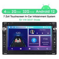 2+32GB 7" Autoradio Navi WIFI für VW Passat B5 Golf MK4 Polo MK3 MK4 Seat Skoda 