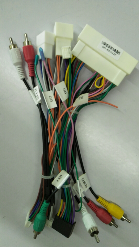 Zusätzlicher Kabelsatz für Kia Soul 2014–2019, manuelle Klimaanlage mit OEM-Kamera/Verstärker