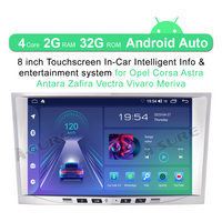 Android 12 Carplay Android Auto 2+32GB Car Radio for Opel Zafira B Corsa BT Astra Vivaro GPS Navi Wifi
