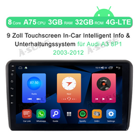 9‘’ 3G+32G Carplay Autoradio Android 10 Navi GPS für AUDI A3 S3 RS3