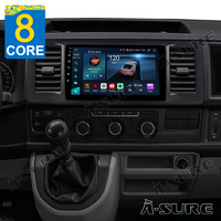 4+64GB 8-Core Android 13 Autoradio GPS DSP 4G Dongle Navi für VW T6 Transporter Multivan ChatGPT WIFI
