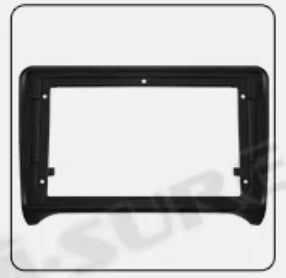Autoradio-Rahmen für Audi TT