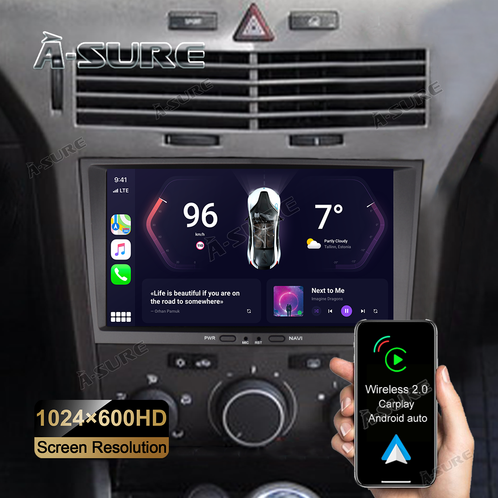 8'' 2+32G Android 12 Radio GPS Navi Carplay Autoradio GPS für OPEL Astra Vectra Zafira Corsa