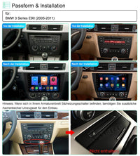 9'' Android 12 Autoradio Navi GPS Carplay 2+32GB für BMW E90 E91 318i 320d