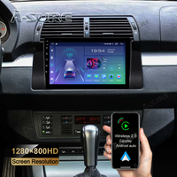 9'' 2+32GB Android 12 Autoradio Navi Für BMW E53 E53 X5 E39 GPS Apple CarPlay