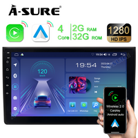 9'' 2G+32 GB Android 12 Autoradio GPS NAVI BT5 USB für Audi A4 S4 RS4 B6 B7 BOSE