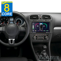 9 Zoll 4+64GB Autoradio Octa-Core Android 13 für VW GOLF 5 6 PASSAT Tiguan Polo Sharan ChatGPT 4G WIFI GPS Navi