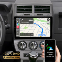 ASURE 10.1" Apple Carplay Android 10 Car Stereo Radio 2+32G Head Unit DSP BT for Jeep Compass 2007 2008