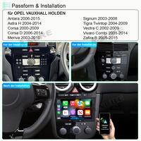 4+64GB Carplay+ Android Auto GPS Navi Radio OPEL Astra H Zafira Corsa C D Tigra