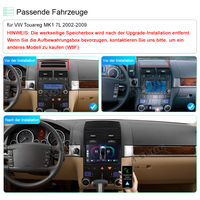 9'' Android 12 GPS NAVI SWC für VW Touareg I 7L/II 7P 2002- 2009 CarPlay Autoradio
