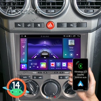 4+64GB 8-Kern Android 14 Autoradio für Opel Corsa/Corsa D/Zafira B/Astra H/Antara/Vectra C/Meriva, 1280HD IPS Touchscreen kabelloses CarPlay Android Auto 4G LTE GPS-Navigation Bluetooth 5.0 Wi-Fi DSP RDS USB Rückfahrkamera