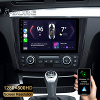 Android 12 Autoradio 2+32GB Navi GPS Carplay Für BMW 1ER MK1 E81 E82 E