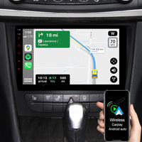 4G LTE SIM Carplay Android 10 NAVI Radio 4+64GB für Mercedes BENZ E/CLS W211 C219