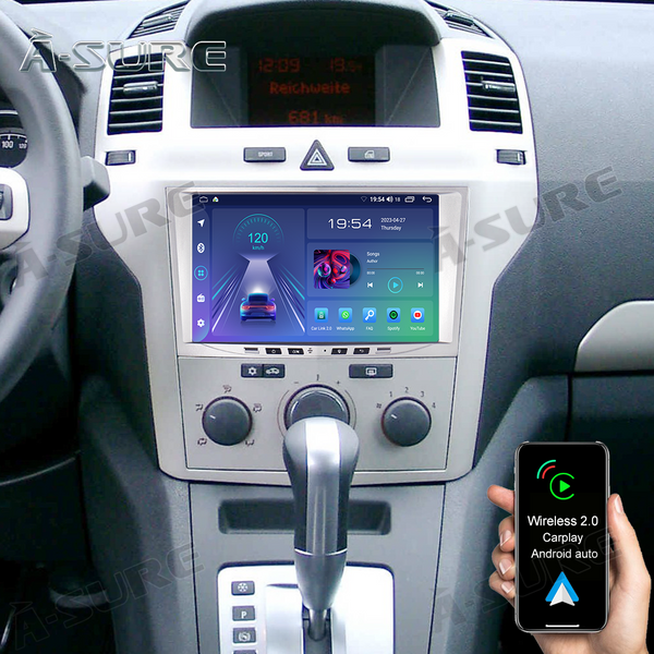 Inefala 2+64G Android 15 Autoradio per Opel Corsa Astra Vivaro Meriva Zafira, 7 Pollici HD Touchscreen Stereo Auto con Navigatore Mirror Link Bluetooth WiFi FM RDS USB Comandi al Volante