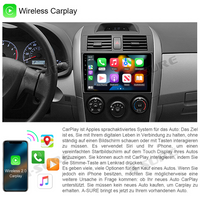 9‘’ Android 12 Autoradio GPS Navi 2+32G CarPlay DSP Für Toyota Corolla 2006-2012