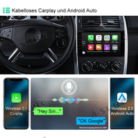 9 Zoll 4+64GB 8-Kern Android 14 Autoradio für Mercedes-Benz A/B-Klasse Viano/Vito/Sprinter W169/639/245, 1280HD IPS Touchscreen kabelloses CarPlay Android Auto 4G LTE GPS-Navigation Bluetooth 5.0 Wi-Fi DSP RDS USB Rückfahrkamera