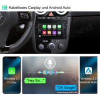 9" Android 13 Autoradio 4+64GB 8-Kern Navi für OPEL VAUXHALL HOLDEN CarPlay ChatGPT WIFI 4G GPS