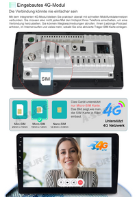 8-Kern 6+128G Android 11 Autoradio Wireless Carplay GPS Navi für VW Passat B7 CC