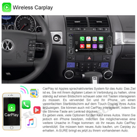 2+32GB Android 12 Navi Radio GPS Autoradio BT Carplay Für VW T5 Multivan VW Touareg 