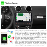 9‘’ Wireless Carplay Autoradio Android Navi 3G+32G GPS für AUDI A3 S3 RS3