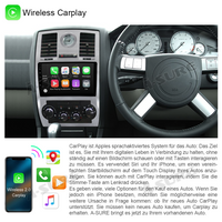 Android 12 CarPlay 1280P GPS Navi für Autoradio Chrysler 300 300C 2005-2010
