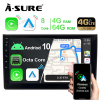 4+64G Android 11 Autoradio 8-Core Carplay 4G LTE Navi für Audi A4 S4 RS4 B6 B7 8E