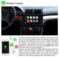 4G LTE Android 10 8-Core 64GB AndroidAuto Carplay Autoradio GPS Navi für BMW E39