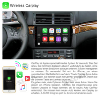 2+32GB Autoradio für 3er BMW E46 318 320d 325i Android 12 Navi GPS WiFi