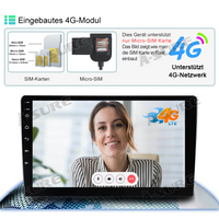 9" Android 13 GPS Navi 8-Kern 4+64GB Autoradio CarPlay Für Seat Ibiza 6j 2009-2013 4G WIFI BT DSP ChatGPT