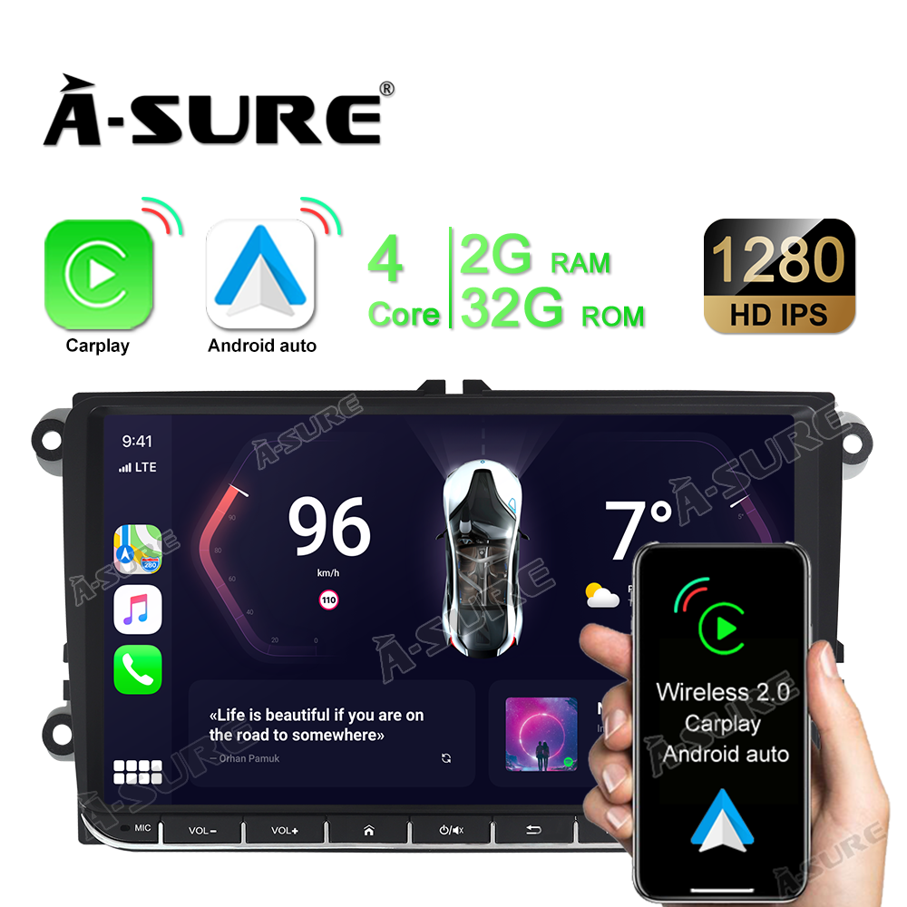 Android 10.0 car radio for Polo V 2009-2013