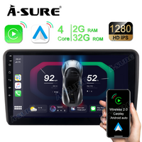 2+32GB Wireless Carplay Android 12 Autoradio Navi GPS BOSE für Audi A3 S3 RS3