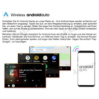 8-Kern 6+128G Android 11 Autoradio Wireless Carplay GPS Navi für VW Passat B7 CC