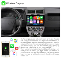 ASURE 10.1" Apple Carplay Android 10 Car Stereo Radio 2+32G Head Unit DSP BT for Jeep Compass 2007 2008