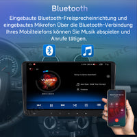 9 Zoll 4+64GB Android 14 Autoradio für VW Passat B6 B7 CC/Polo MK5 6/Golf 5 6 Plus/Tiguan/Touran/Sharan/EOS/Beetle, 8-Kern GPS-Navigation 1280HD IPS Touchscreen kabelloses CarPlay Android Auto 4G LTE Bluetooth 5.0 Wi-Fi DSP FM RDS USB