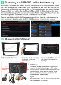 4G LTE CarPlay 8-Kern Android 13 Autoradio 4+64GB für Mercedes-Benz E/CLS W211 C219 GPS WIFI BT ChatGPT DSP