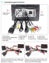 Für Audi A3 S3 RS3 8P Carplay Autoradio Android 12 2+32G GPS Navi RDS DAB WIFI