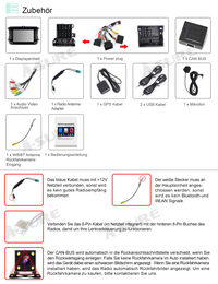 Android 12 2-DIN 2+32GB NAVI RADIO GPS BT für VW GOLF PASSAT TOURAN POLO
