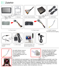 für Chrysler 300 300C Android 12 Autoradio 2+32GB CarPlay GPS Navi 2005-2010