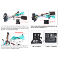 9 Zoll 4+64GB 8-Kern Android 14 Autoradio für Mercedes-Benz A/B-Klasse Viano/Vito/Sprinter W169/639/245, 1280HD IPS Touchscreen kabelloses CarPlay Android Auto 4G LTE GPS-Navigation Bluetooth 5.0 Wi-Fi DSP RDS USB Rückfahrkamera